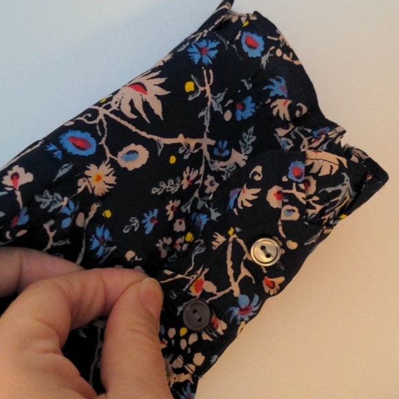 REBECCA TAYLOR SILK VIVIANNA VINE JACQUARD DRESS - Picture 7 of 10